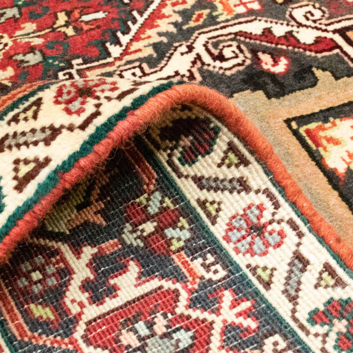 Perser Rug - Nomadic - 197 x 157 cm - light red