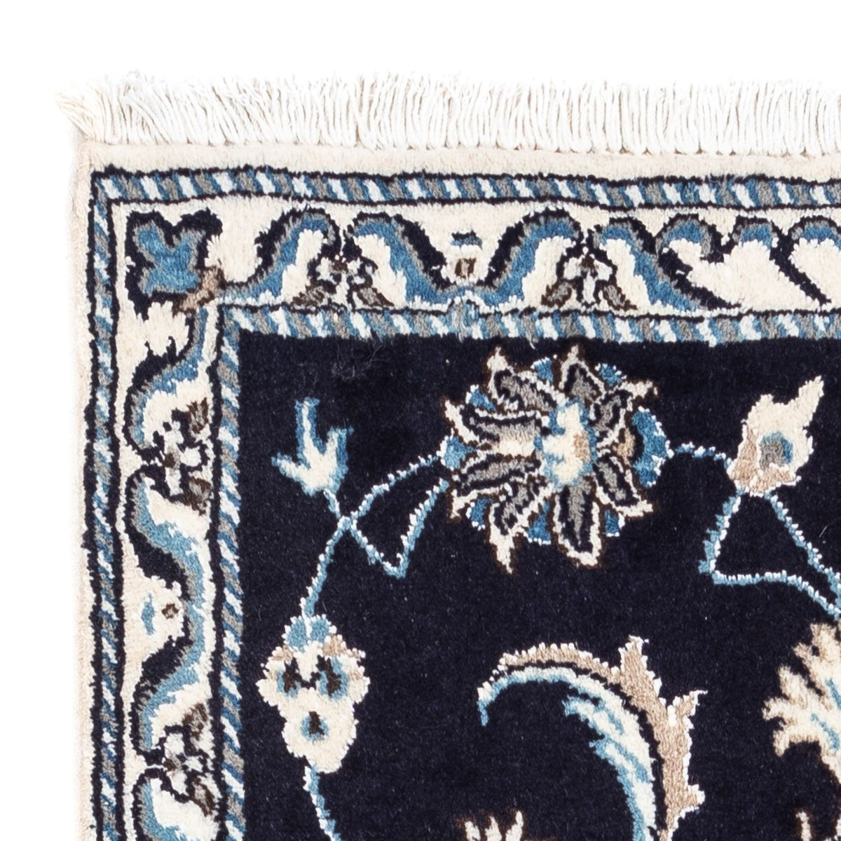 Perser Rug - Nain - 142 x 62 cm - dark blue