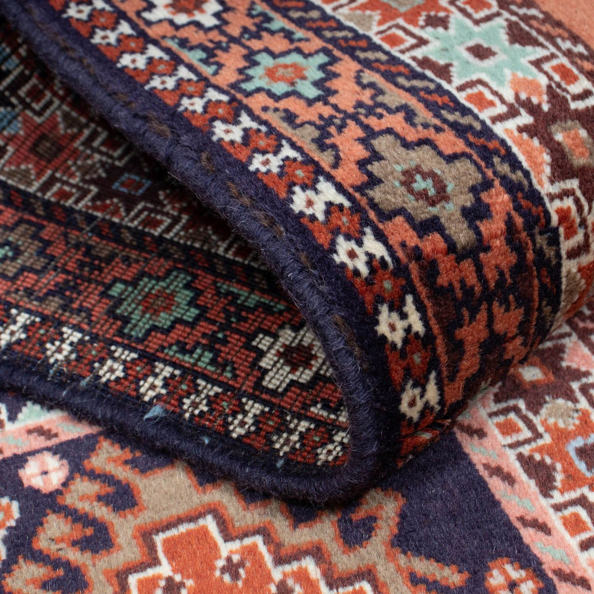 Runner Perser Rug - Nomadic - 198 x 79 cm - light red