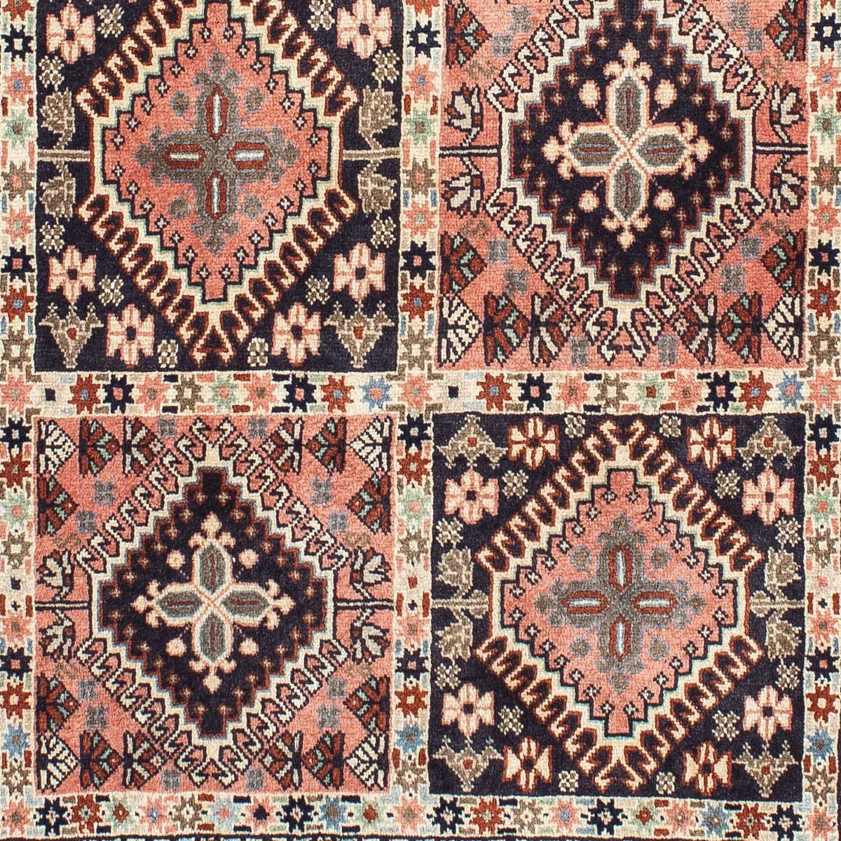 Perser Rug - Nomadic - 147 x 100 cm - light red