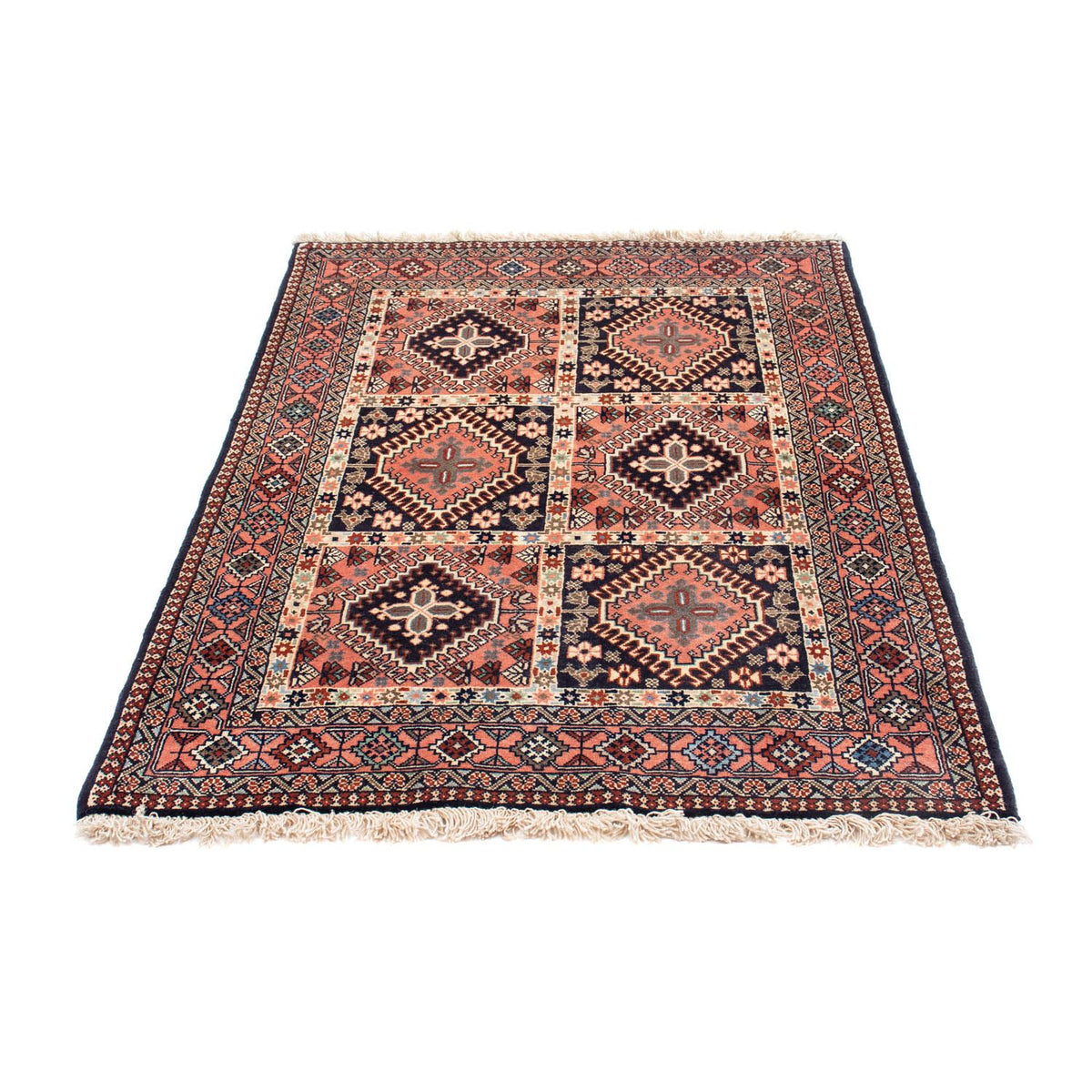 Perser Rug - Nomadic - 147 x 100 cm - light red