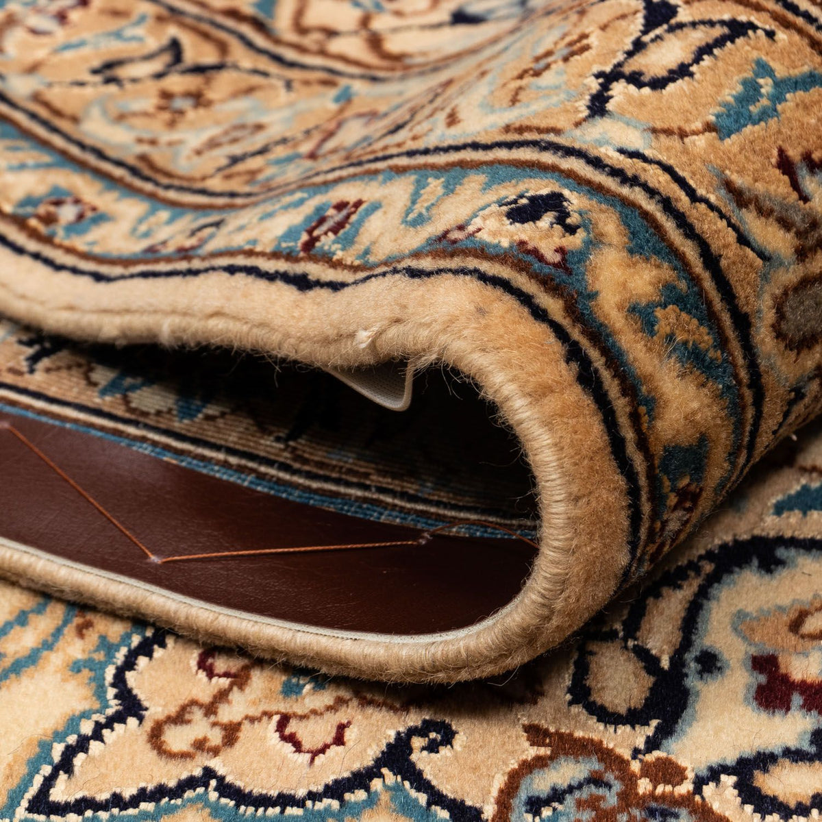 Perser Rug - Nain - Royal - 373 x 246 cm - dark beige