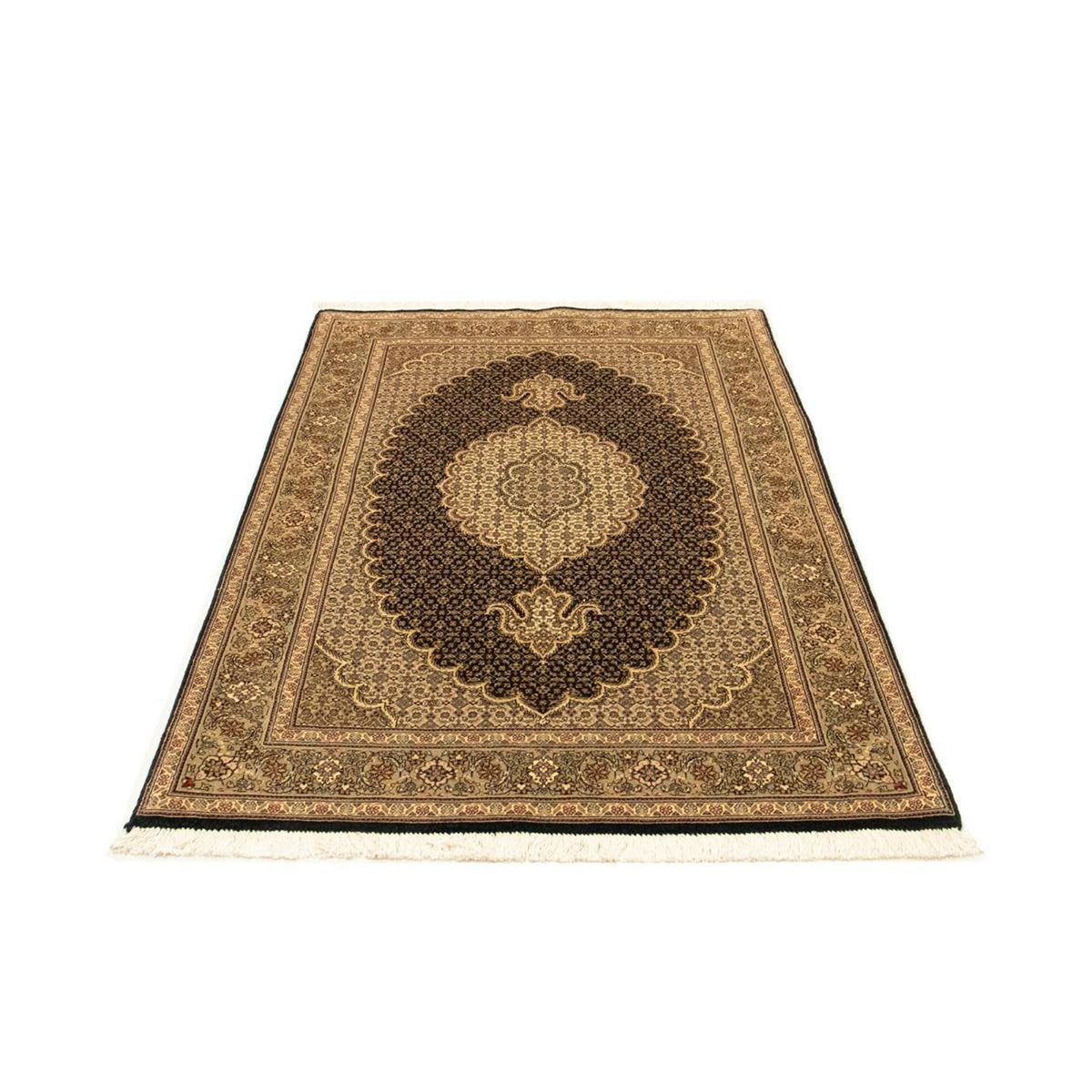 Perser Rug - Tabriz - Royal - 159 x 100 cm - black