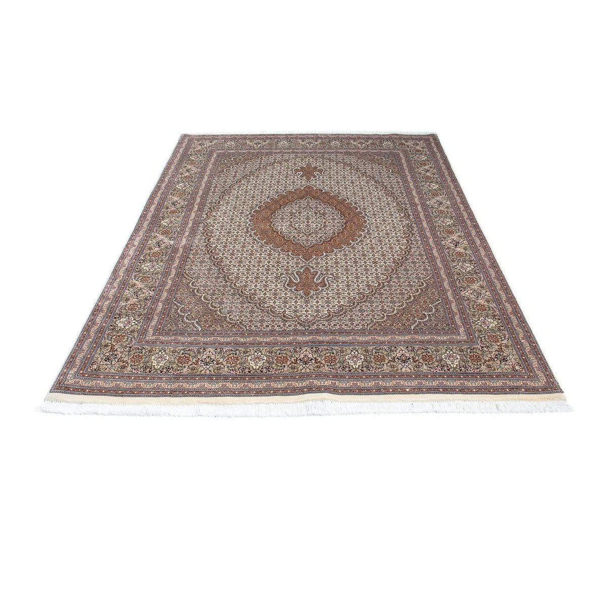 Perser Rug - Tabriz - 203 x 146 cm - light brown