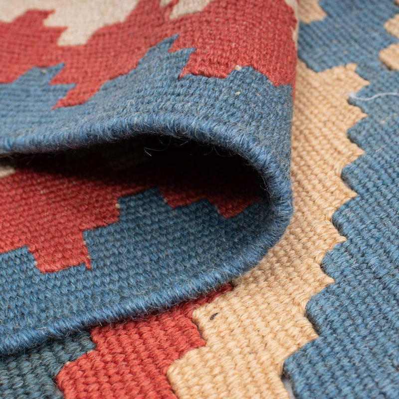 Kelim Rug - Oriental - 183 x 124 cm - blue