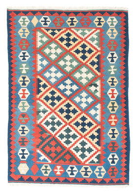 Kelim Rug - Oriental - 175 x 124 cm - blue