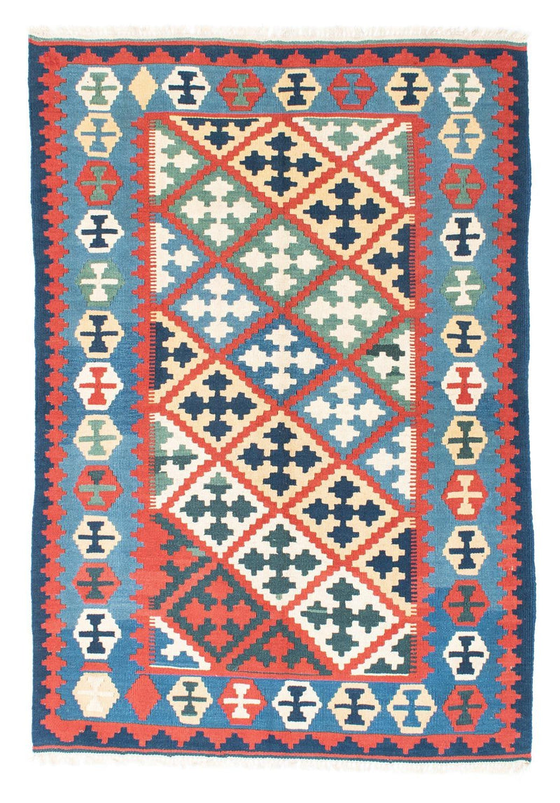 Kelim Rug - Oriental - 175 x 124 cm - blue