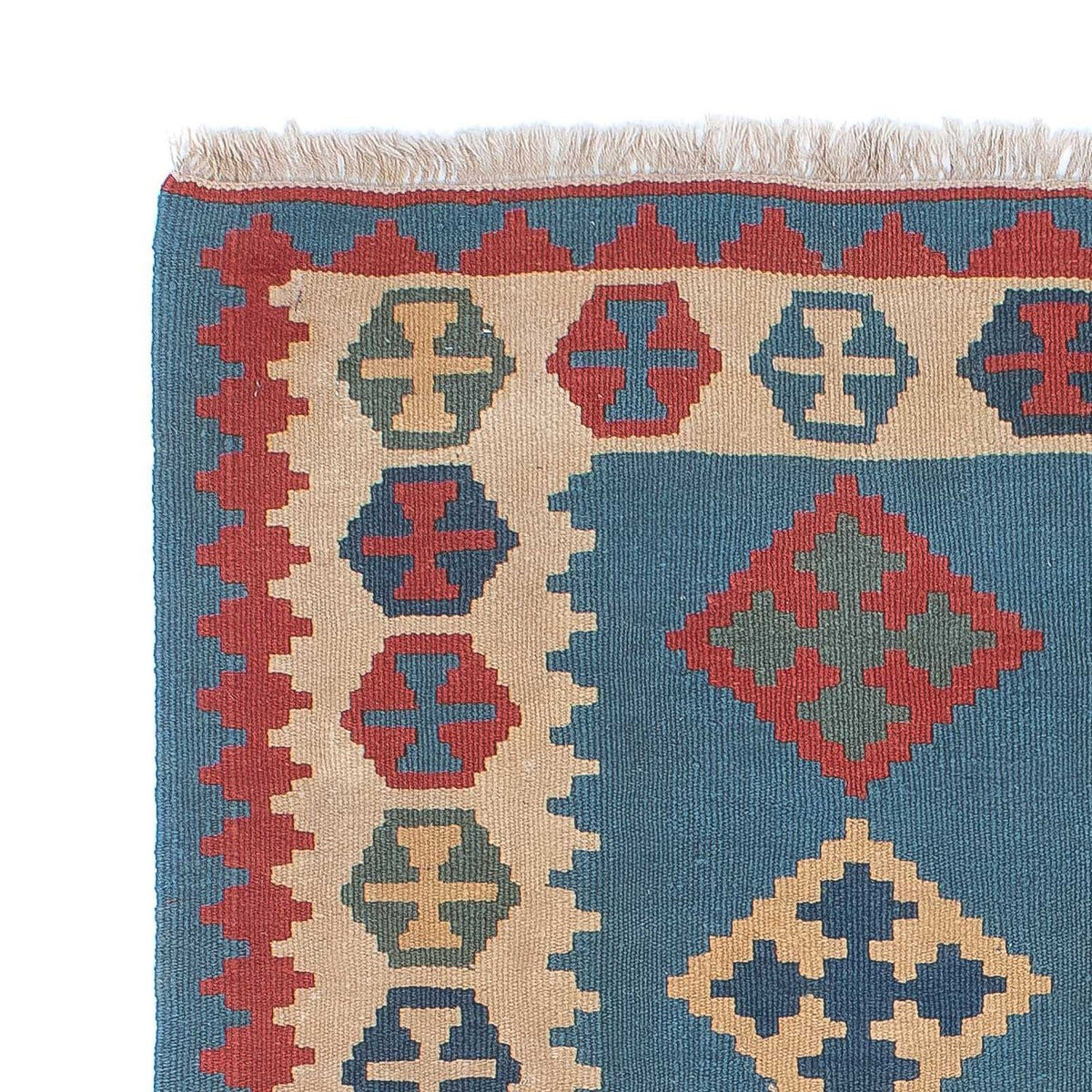 Kelim Rug - Oriental - 170 x 117 cm - blue