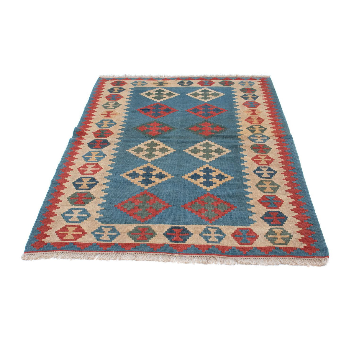 Kelim Rug - Oriental - 170 x 117 cm - blue