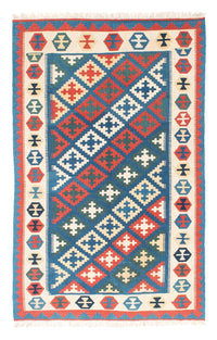 Kelim Rug - Oriental - 185 x 112 cm - blue