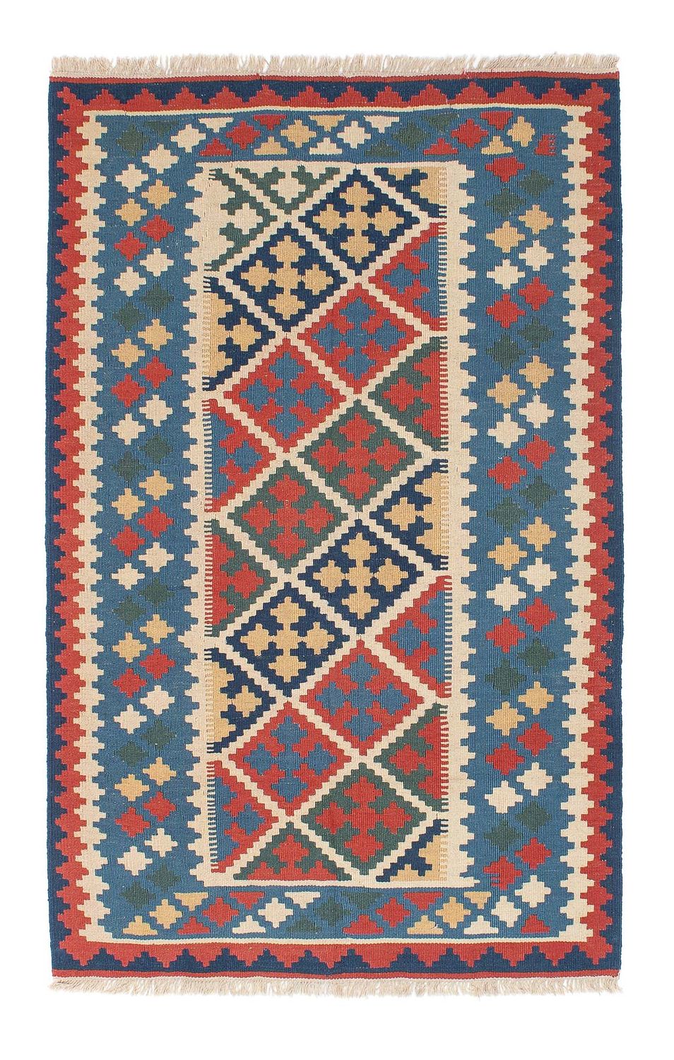 Kelim Rug - Oriental - 174 x 115 cm - blue