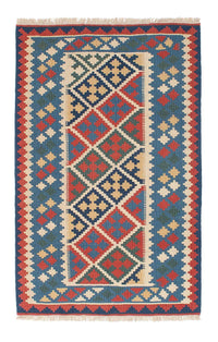 Kelim Rug - Oriental - 174 x 115 cm - blue