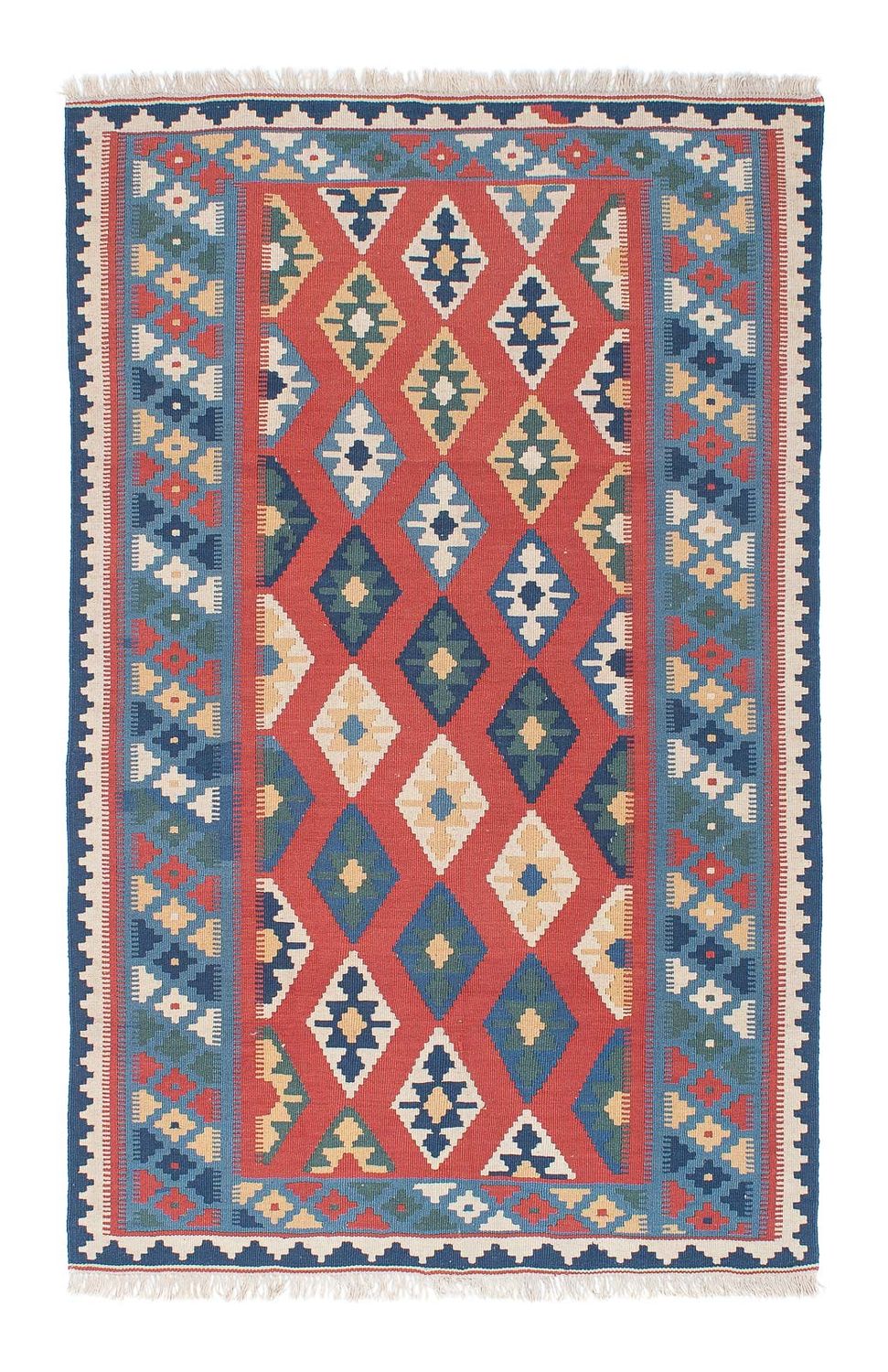 Kelim Rug - Oriental - 177 x 117 cm - blue