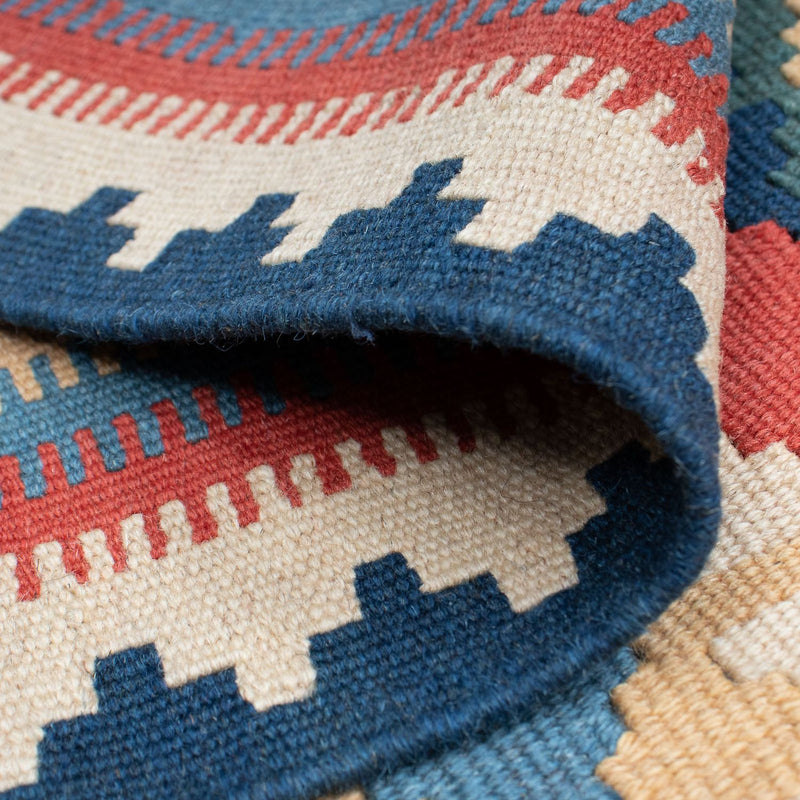 Kelim Rug - Oriental - 177 x 117 cm - blue