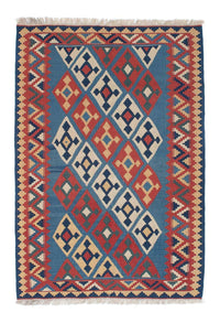 Kelim Rug - Oriental - 183 x 123 cm - blue