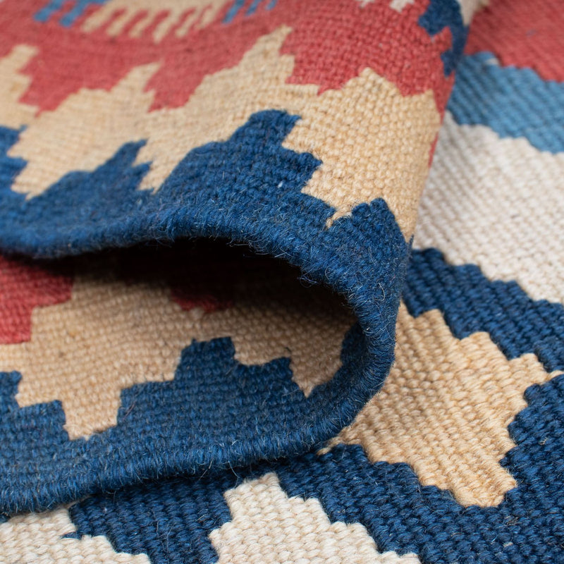 Kelim Rug - Oriental - 183 x 123 cm - blue