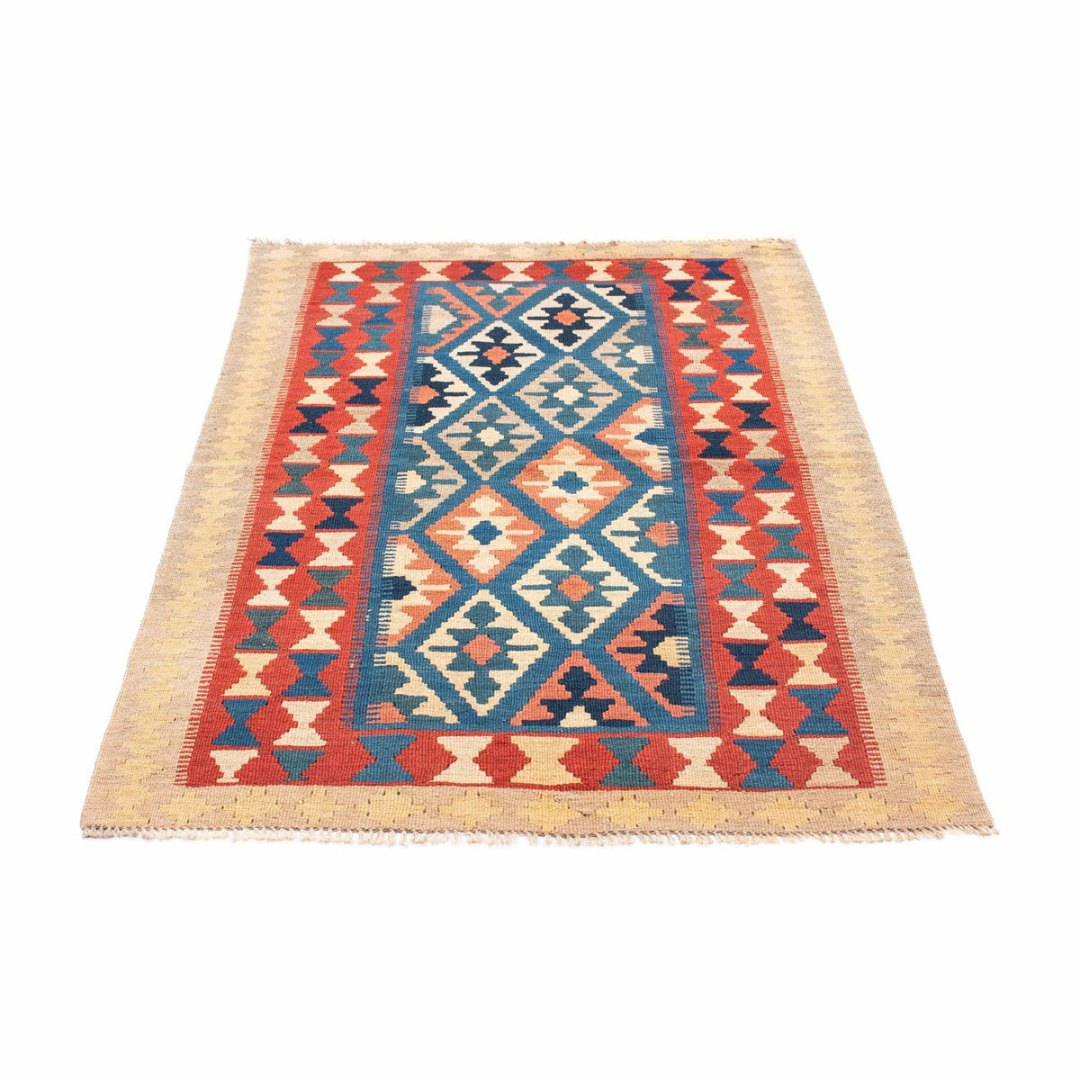 Kelim Rug - Oriental - 152 x 100 cm - blue