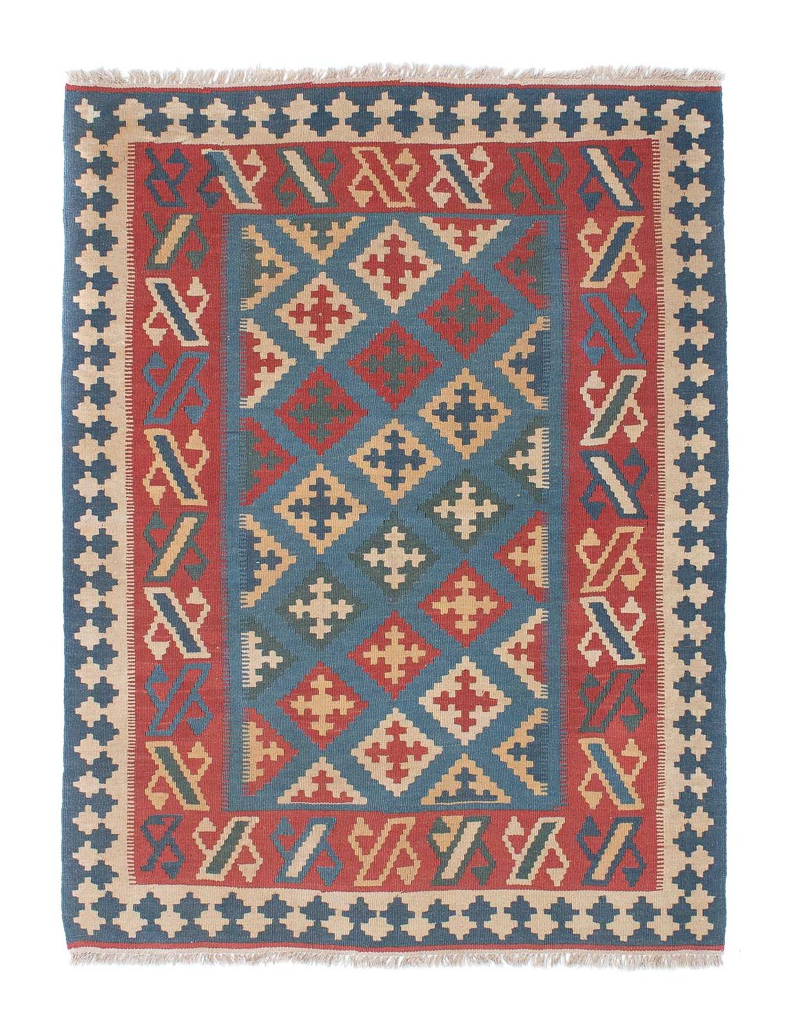 Kelim Rug - Oriental - 178 x 128 cm - blue