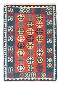 Kelim Rug - Oriental - 152 x 106 cm - red