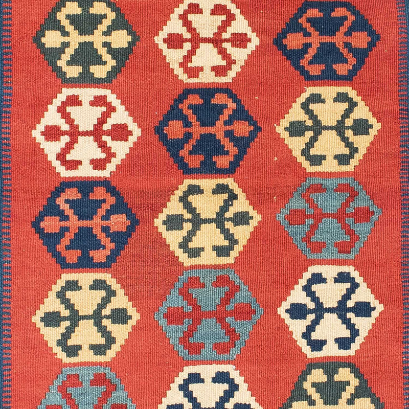 Kelim Rug - Oriental - 152 x 106 cm - red