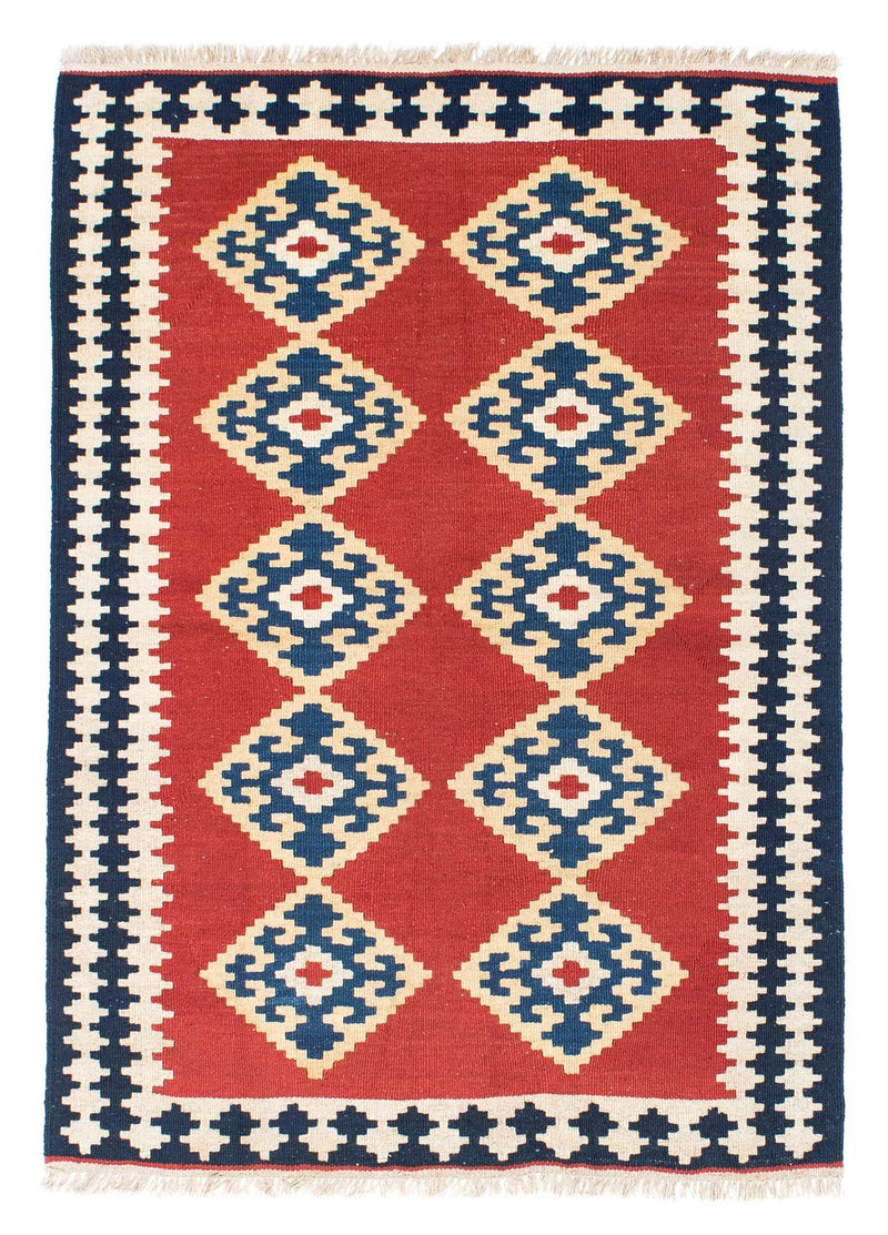 Kelim Rug - Oriental - 148 x 108 cm - red