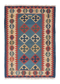 Kelim Rug - Oriental - 171 x 118 cm - blue