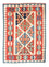 Kelim Rug - Oriental - 152 x 110 cm - red