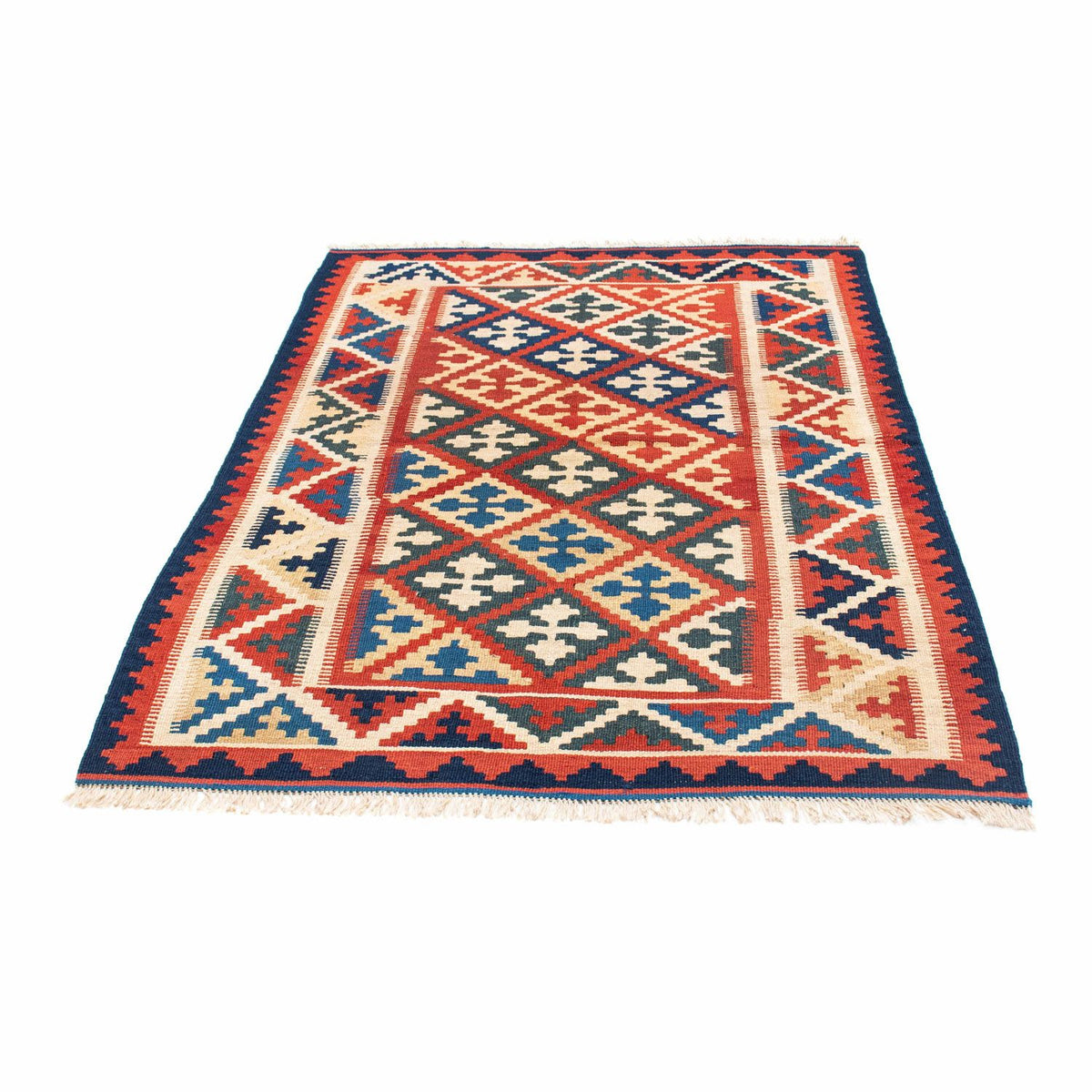 Kelim Rug - Oriental - 160 x 112 cm - red