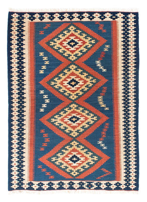 Kelim Rug - Oriental - 143 x 108 cm - blue