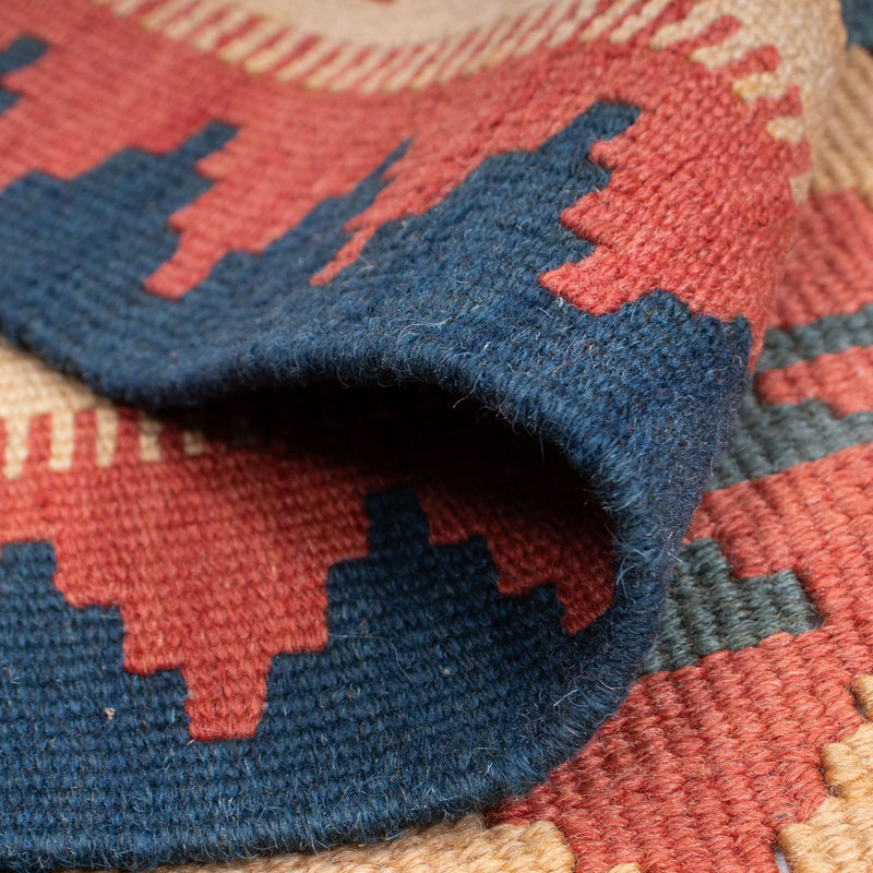 Kelim Rug - Oriental - 172 x 125 cm - blue