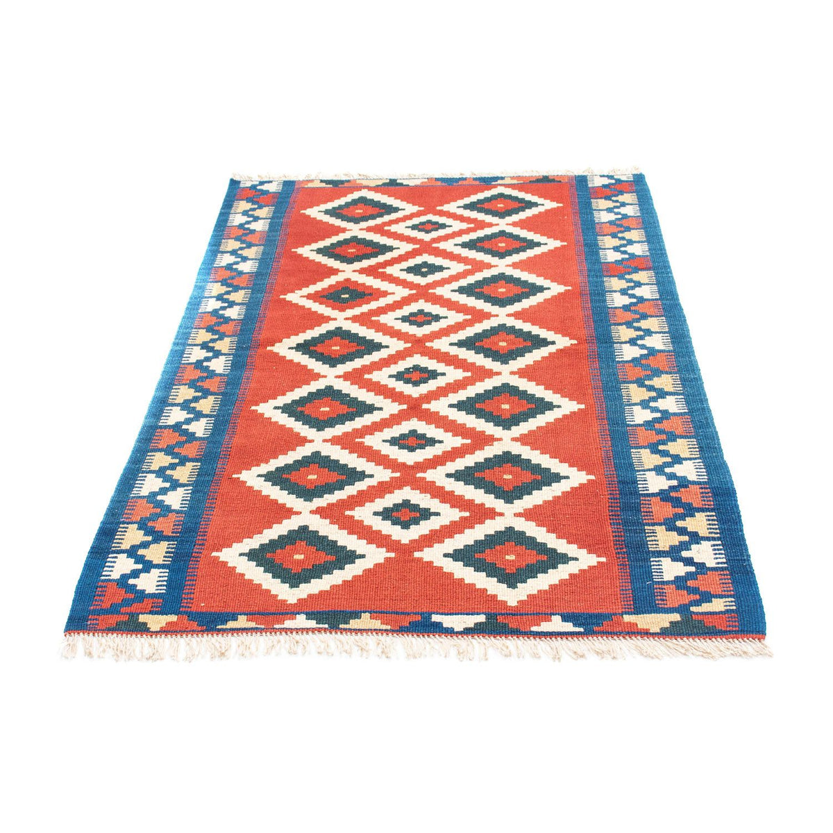 Kelim Rug - Oriental - 156 x 98 cm - red