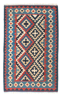 Kelim Rug - Oriental - 160 x 103 cm - blue