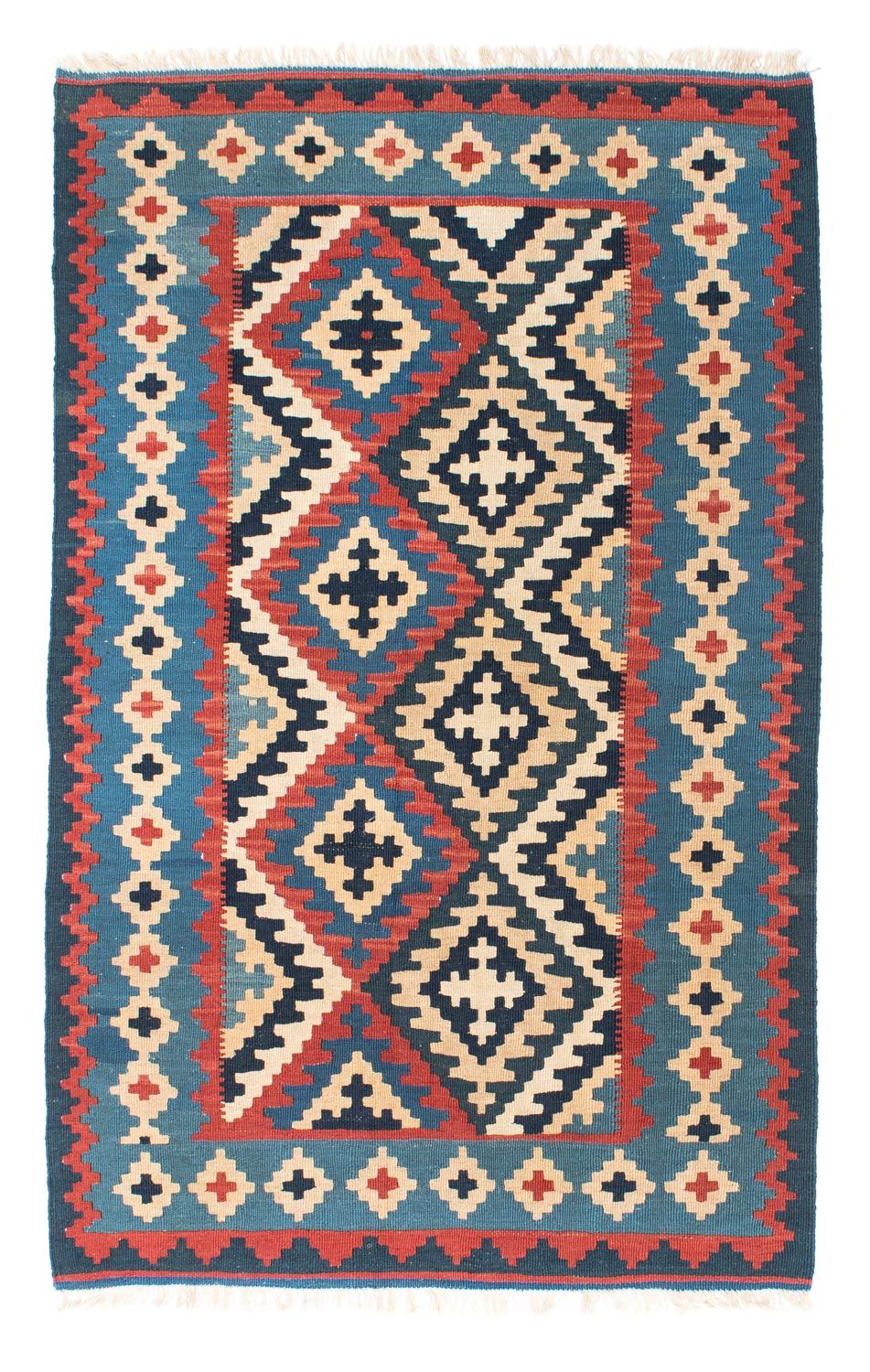 Kelim Rug - Oriental - 160 x 103 cm - blue