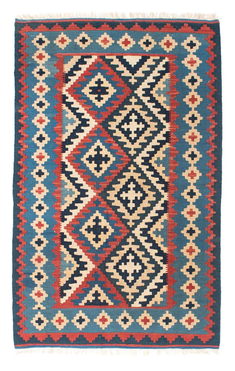 Kelim Rug - Oriental - 160 x 103 cm - blue