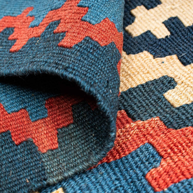 Kelim Rug - Oriental - 160 x 103 cm - blue