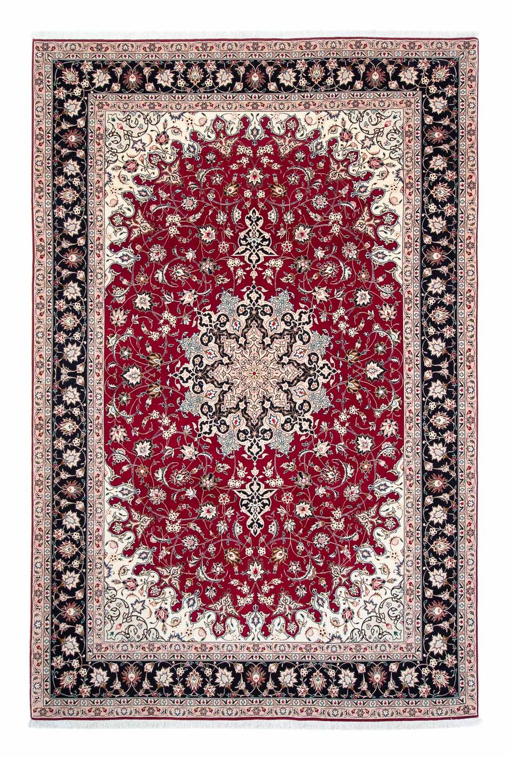 Perser Rug - Tabriz - Royal - 319 x 204 cm - dark red
