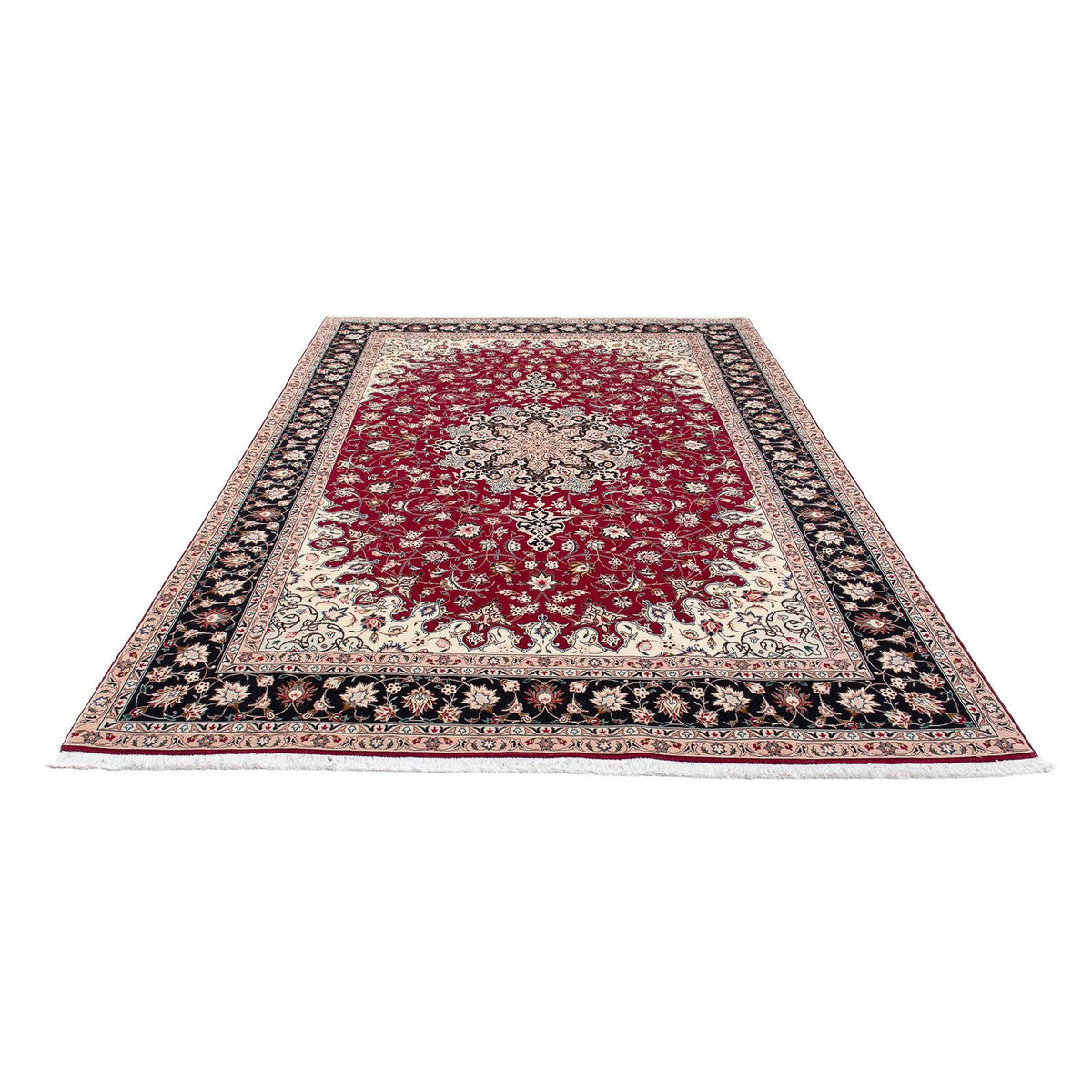 Perser Rug - Tabriz - Royal - 319 x 204 cm - dark red