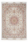 Tabriz - 50 Raj Rug 150x212cm - Persian Rugs - Rectangle / Beige / 150 x 212 cm Rectangle