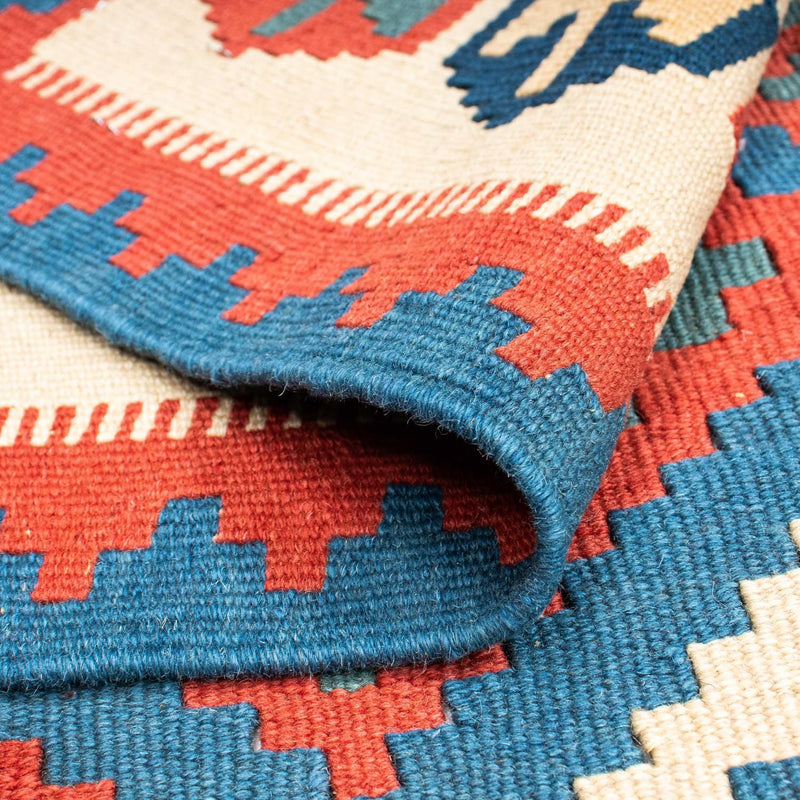 Kelim Rug - Oriental - 177 x 122 cm - blue