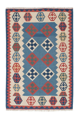 Kelim Rug - Oriental - 168 x 115 cm - blue
