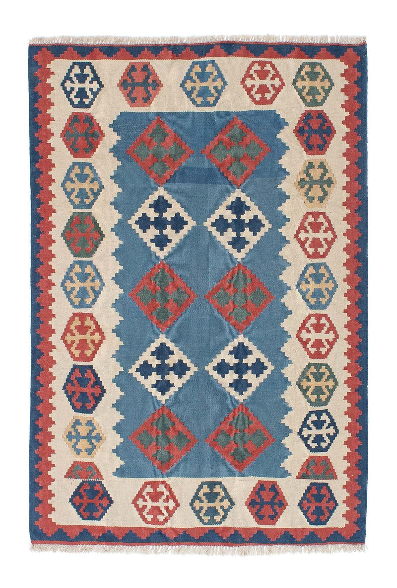 Kelim Rug - Oriental - 168 x 115 cm - blue