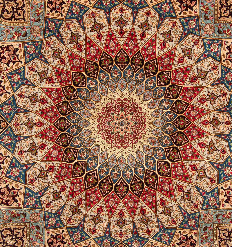 Perser Rug - Tabriz - Royal - 255 x 206 cm - light brown