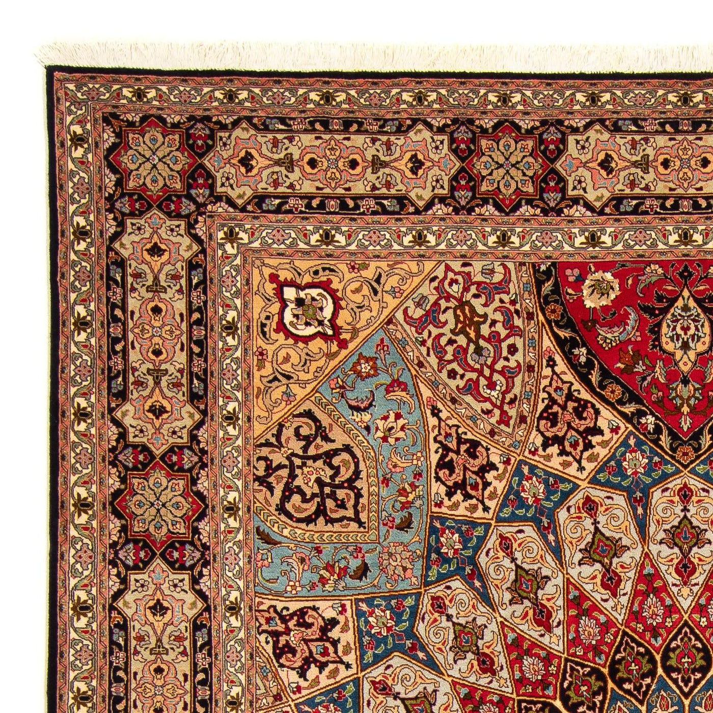 Tabriz - 50 Raj Rug 255x206cm - Persian Rugs