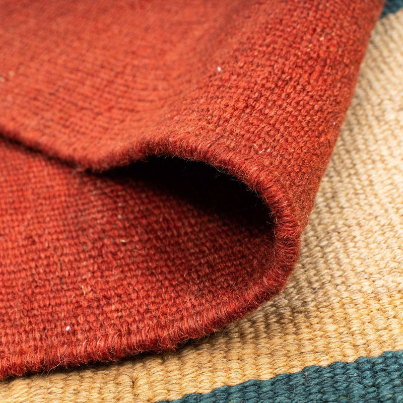 Kelim Rug - Oriental - 198 x 152 cm - red