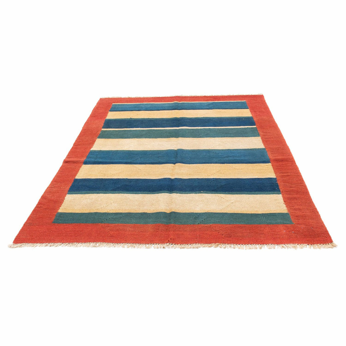 Kelim Rug - Oriental - 198 x 152 cm - red