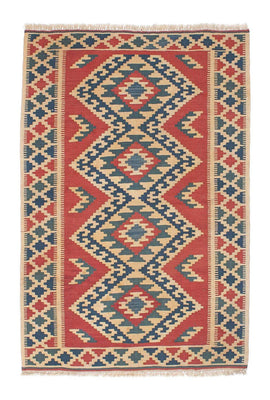 Kelim Rug - Oriental - 150 x 100 cm - multicolored