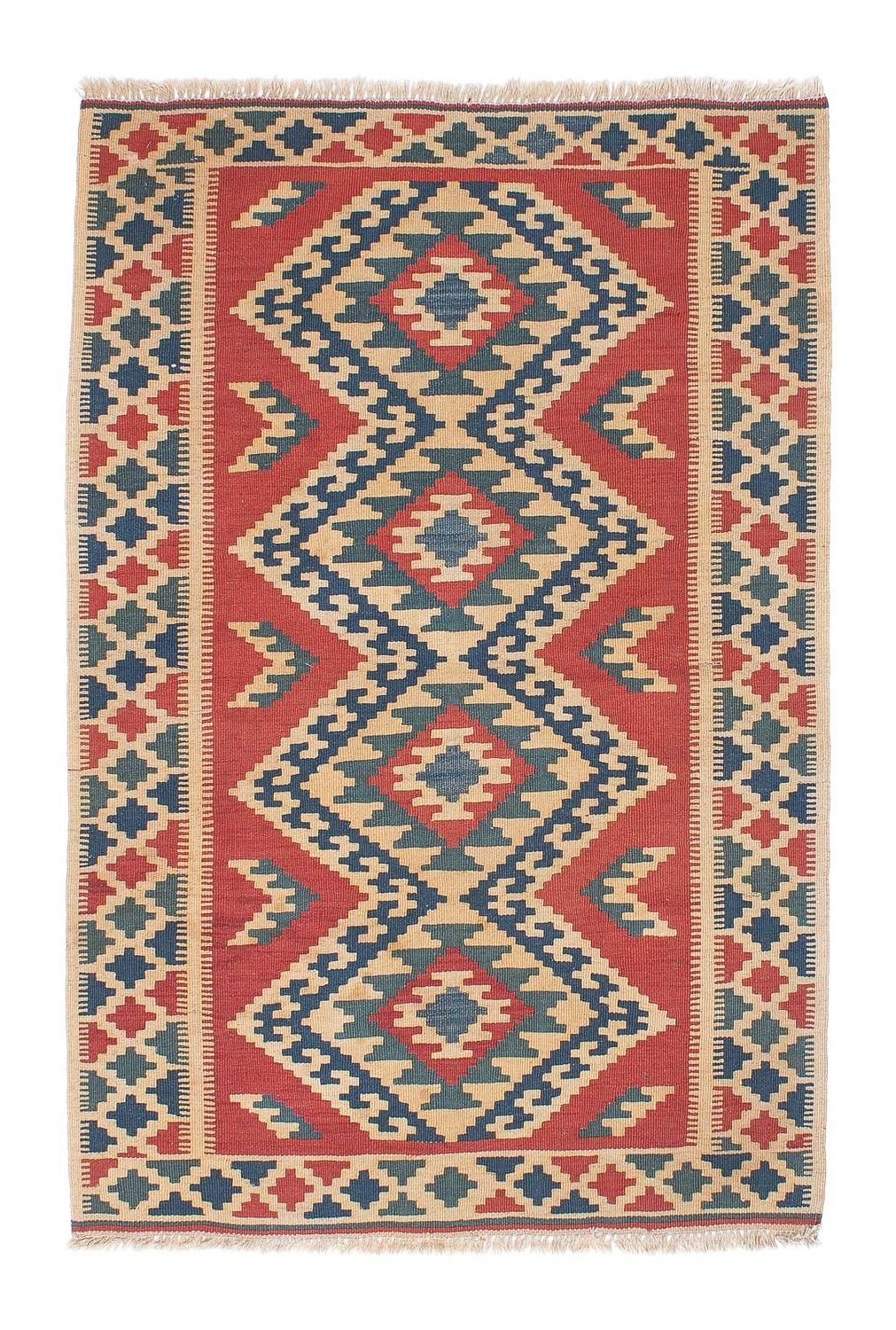 Kelim Rug - Oriental - 150 x 100 cm - multicolored