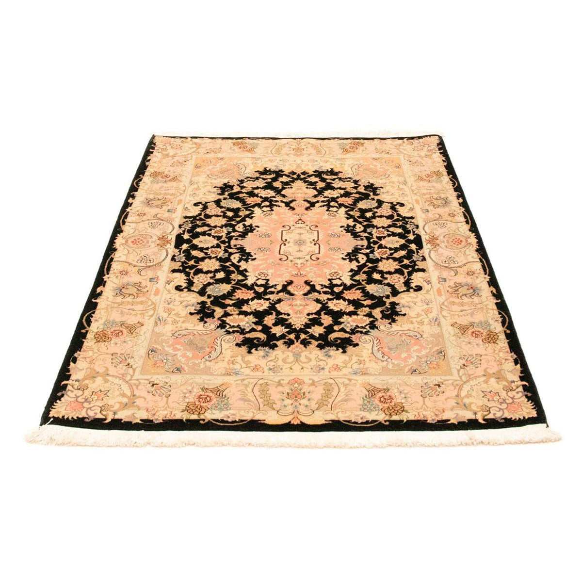Perser Rug - Tabriz - Royal - 154 x 104 cm - black