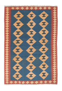 Kelim Rug - Oriental - 149 x 98 cm - blue