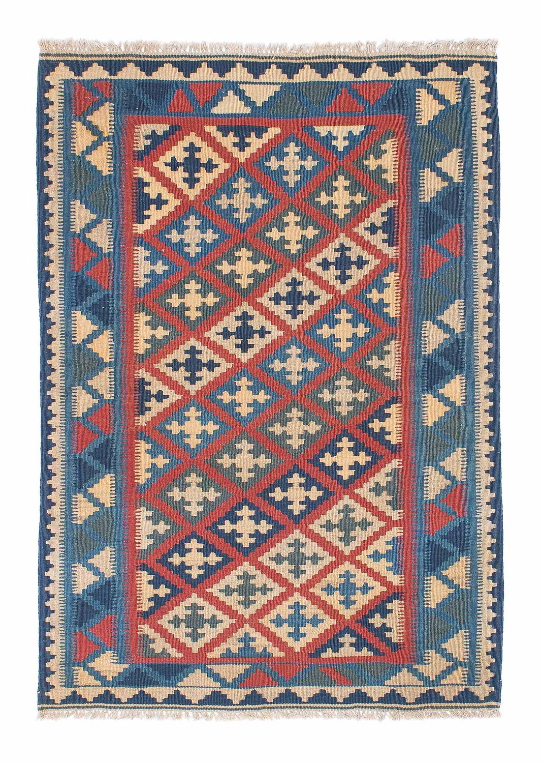 Kelim Rug - Oriental - 150 x 102 cm - multicolored